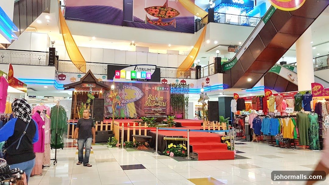 Mall Atrium with Eid Decorations