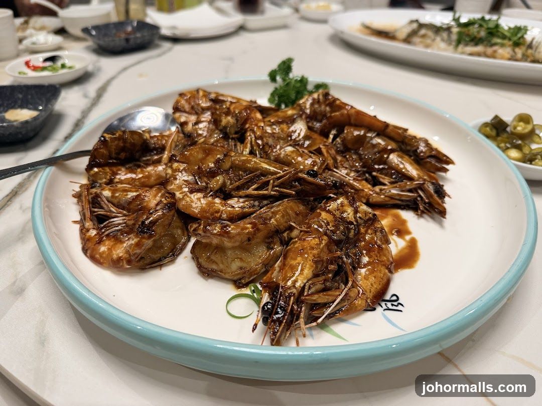 Braised Prawns
