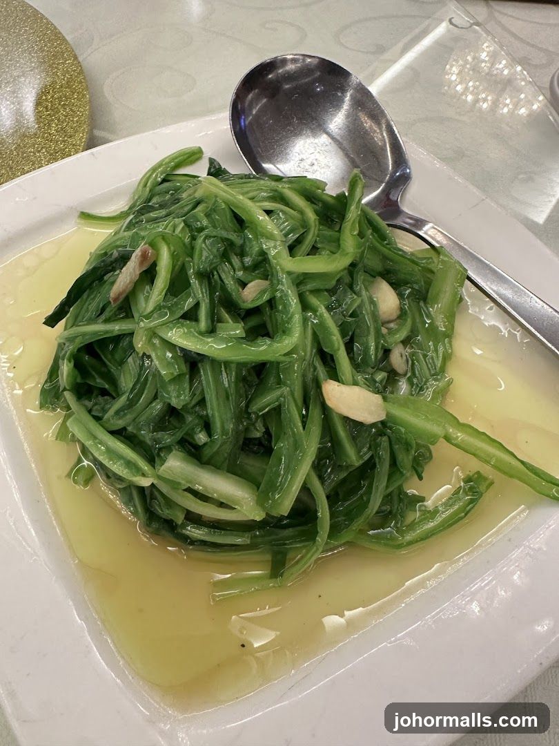 Stir-fried Greens with Garlic