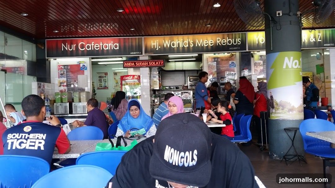 Busy Cafeteria Scene