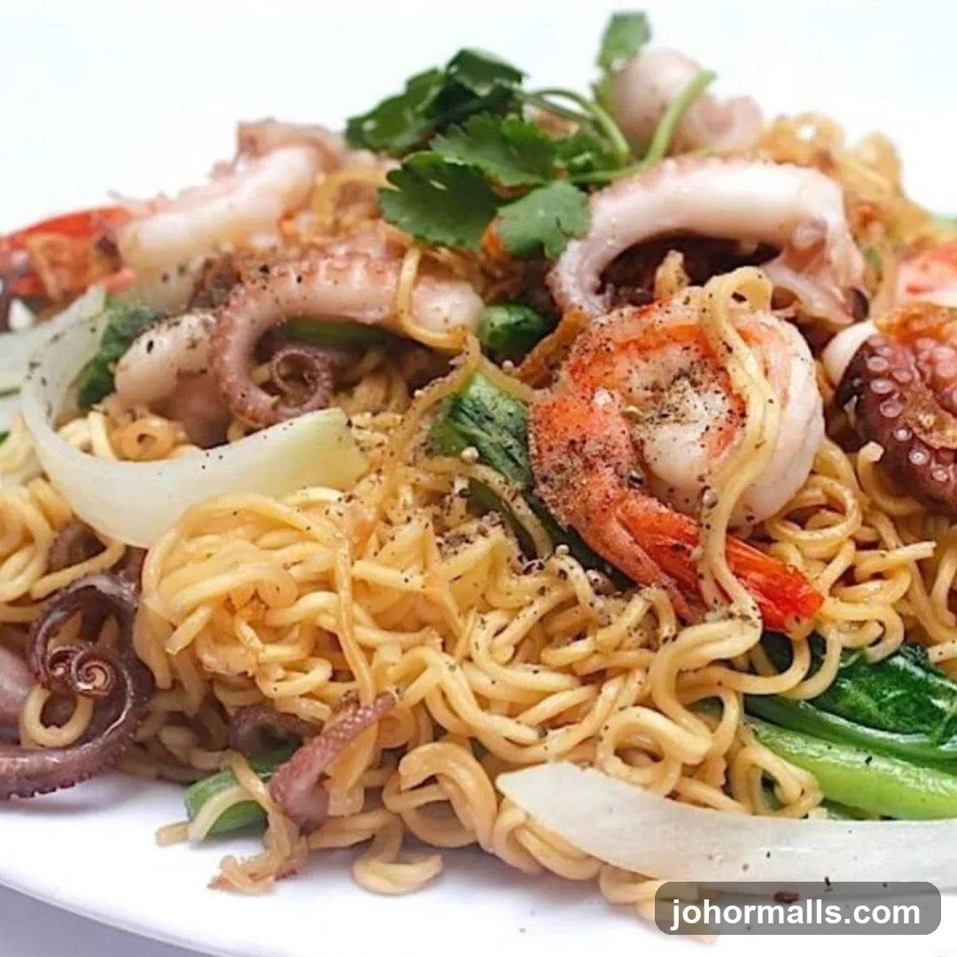 Seafood Noodles