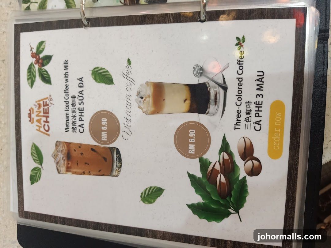 Coffee Menu