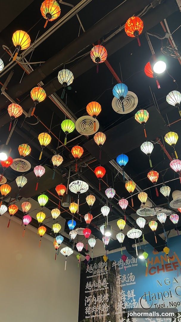 Colorful Lanterns and Menu