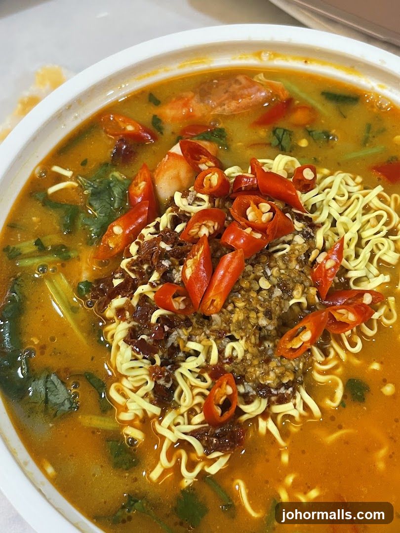 Spicy Noodle Soup