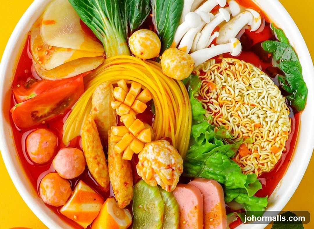 Spicy Noodle Soup