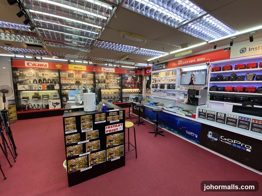 Camera Store Interior