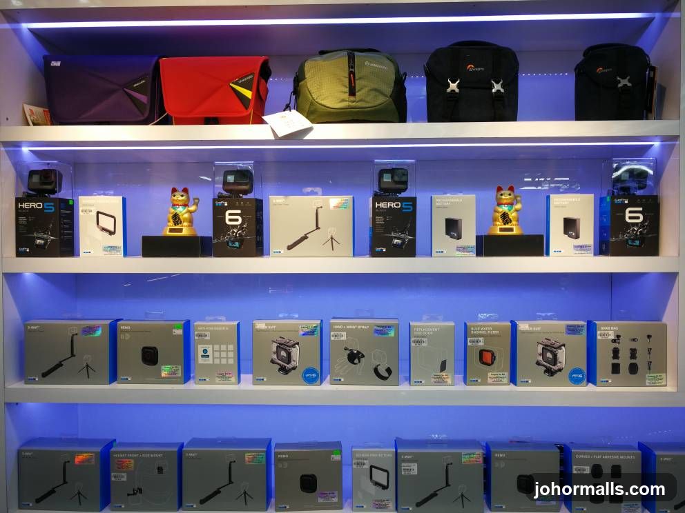 GoPro Camera Accessories Display