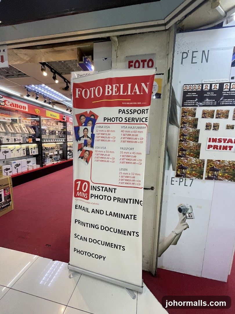 Foto Belian Passport Photo Service Banner