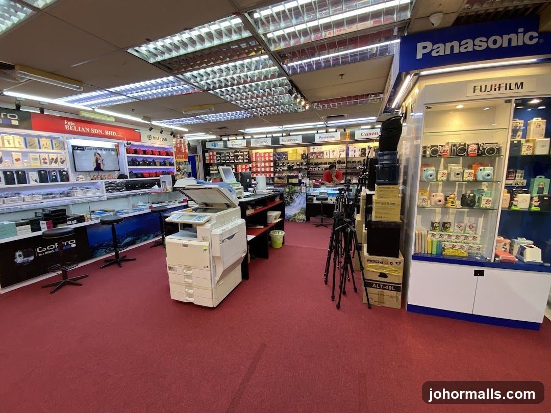 Camera and Electronics Store Interior