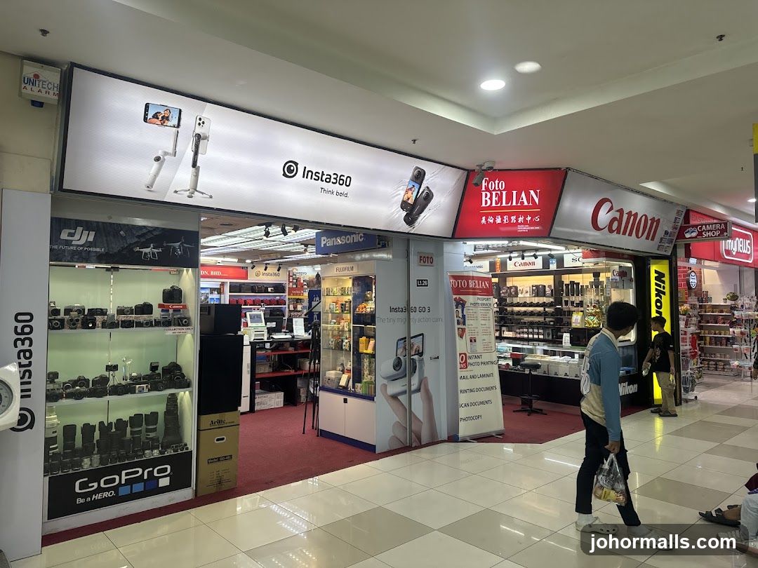 Camera and electronics store