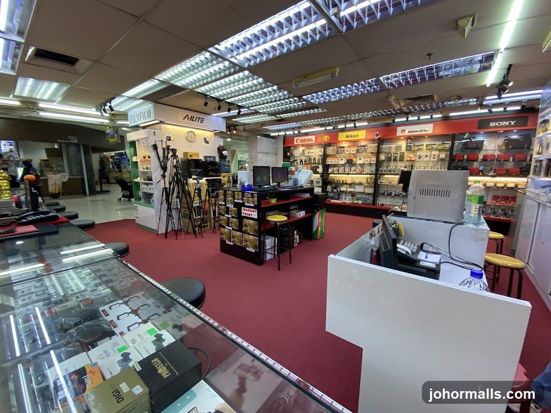 Camera Store Interior