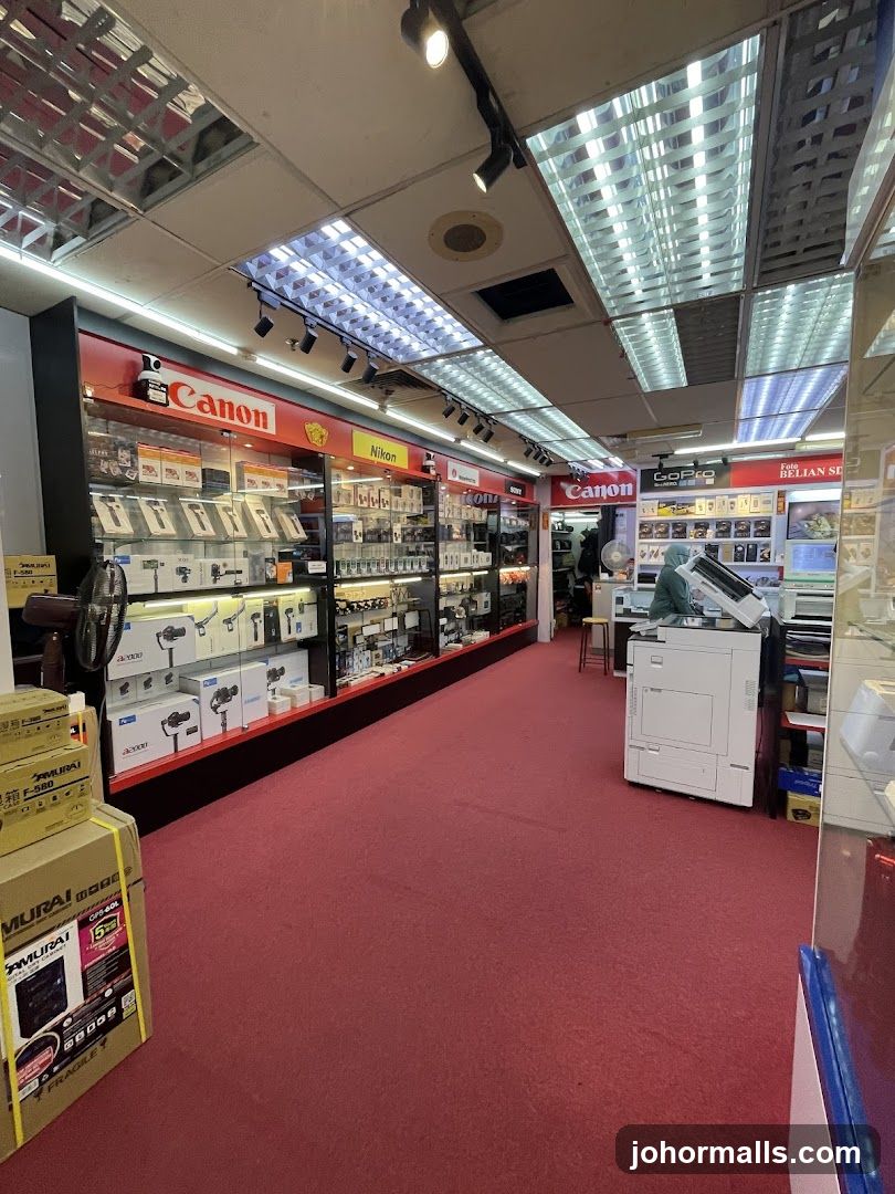 Camera Store Interior
