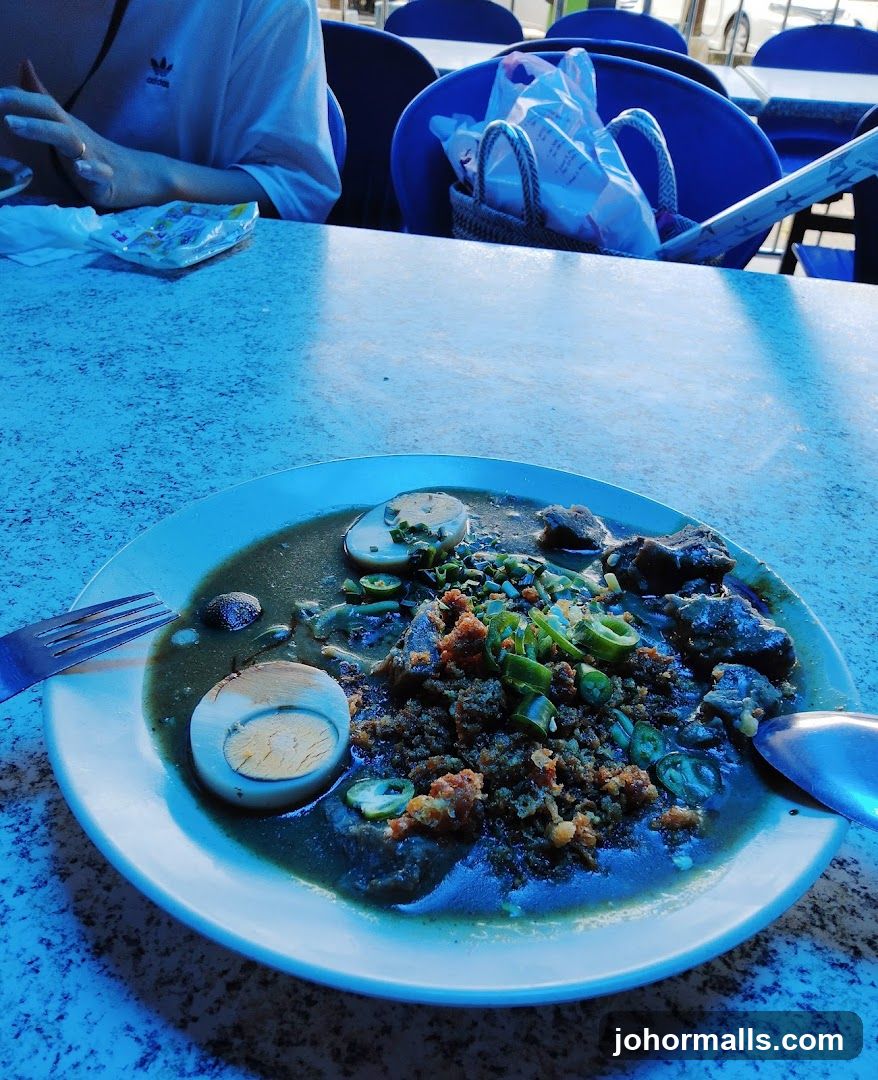 Food Dish with Eggs and Meat