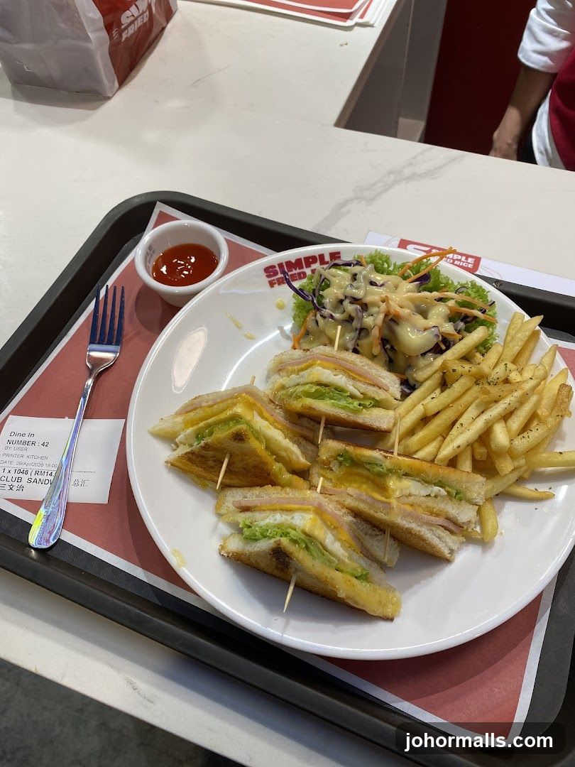 Club Sandwich Meal