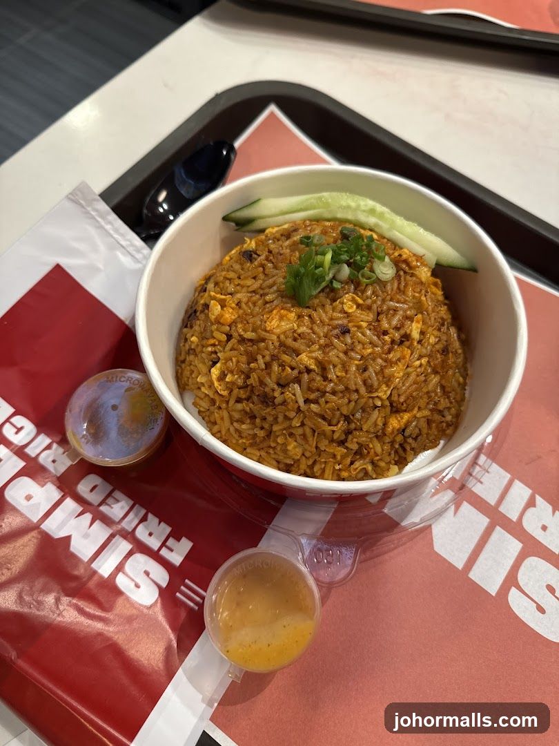 Fried Rice with Condiments