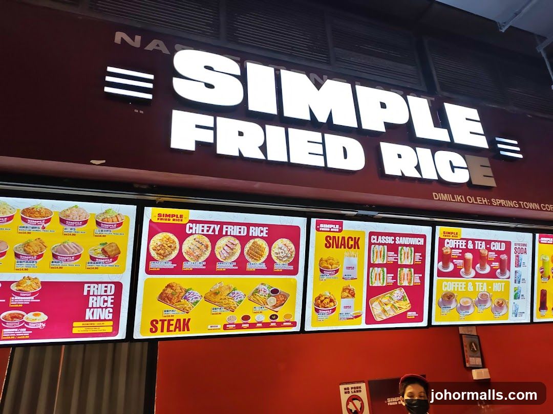Simple Fried Rice - Best Food Sutera Mall