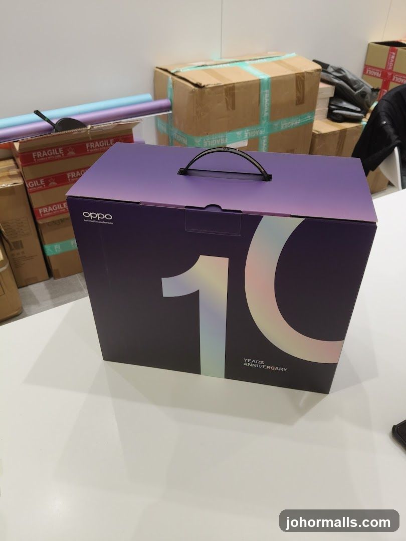 Oppo 10 Years Anniversary Box