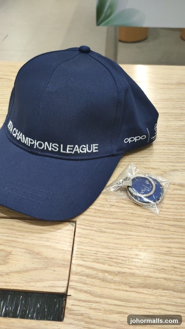 UEFA Champions League Cap and Keychain