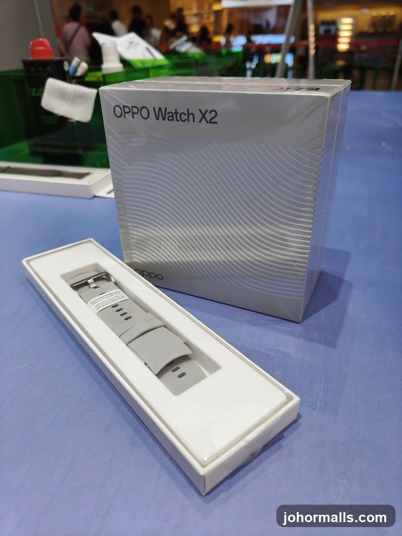 OPPO Watch X2 Box and Strap