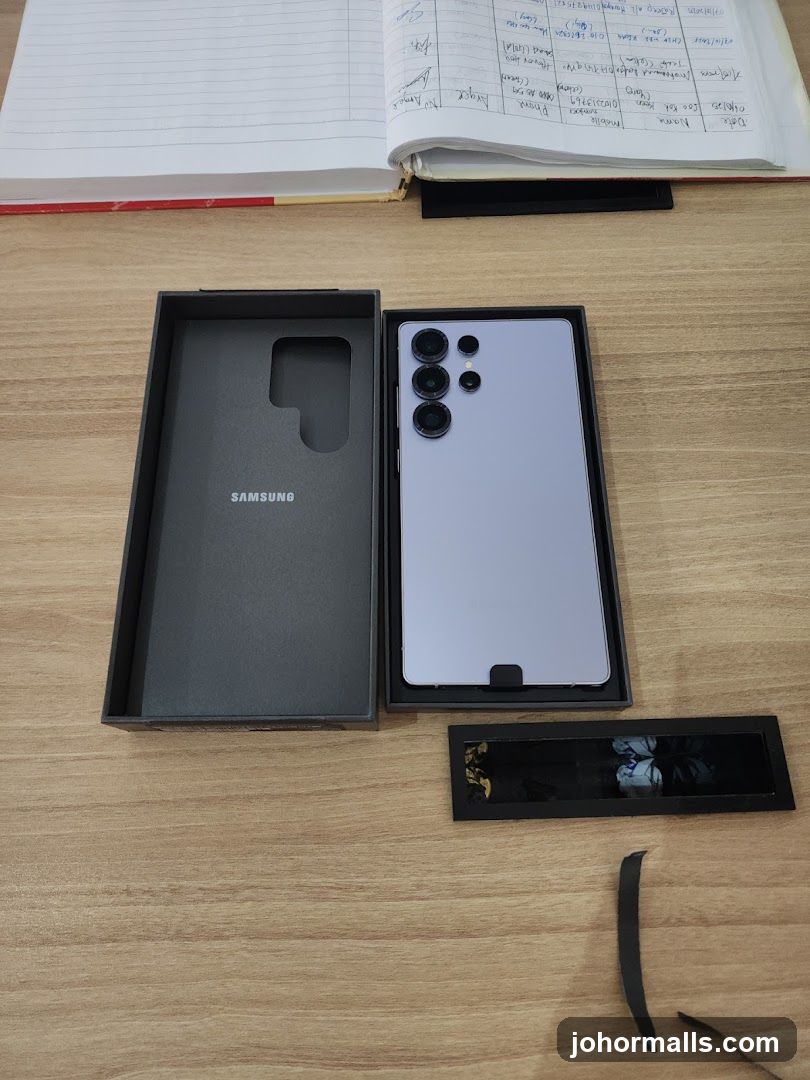 Samsung Phone in Box