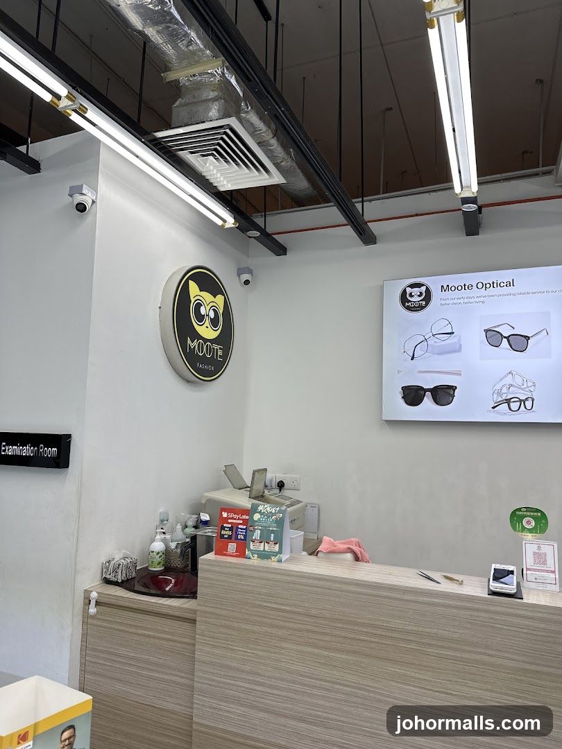 Optical Shop Counter