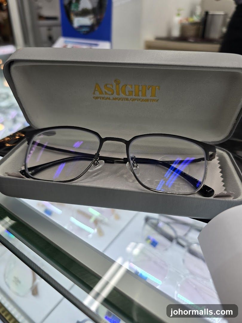Eyeglasses in Case