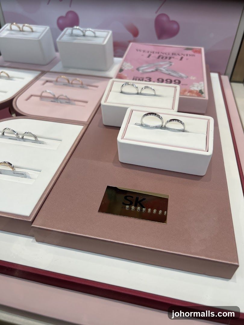 Wedding Rings Display