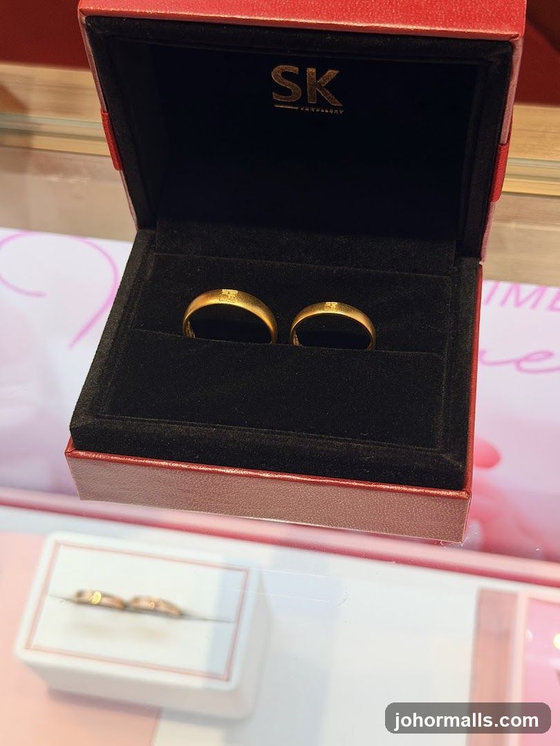 Wedding Rings in a Jewelry Box