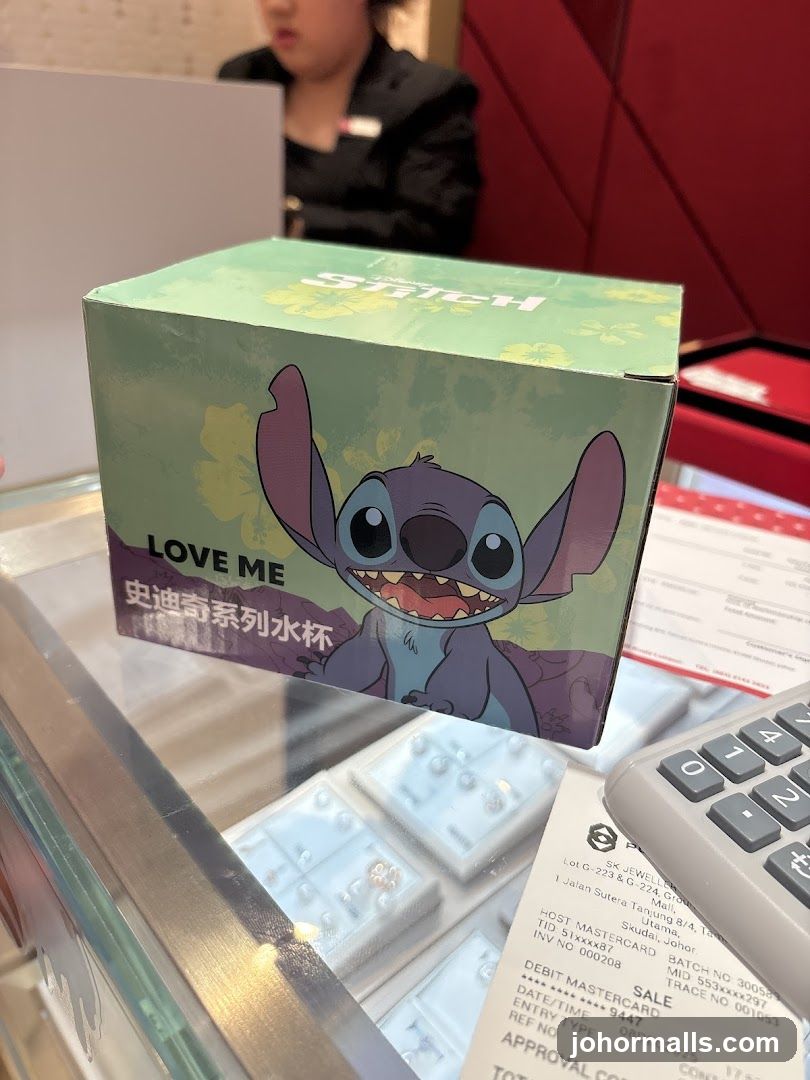 Stitch themed cup box