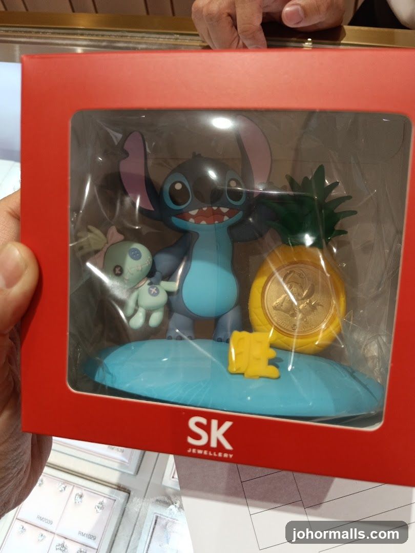 Stitch Figurine in Packaging