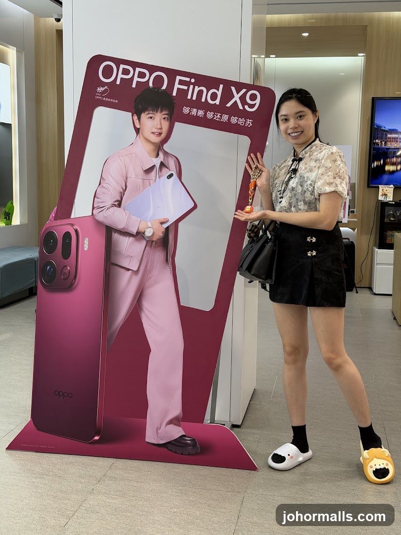 OPPO Find X9 Standee