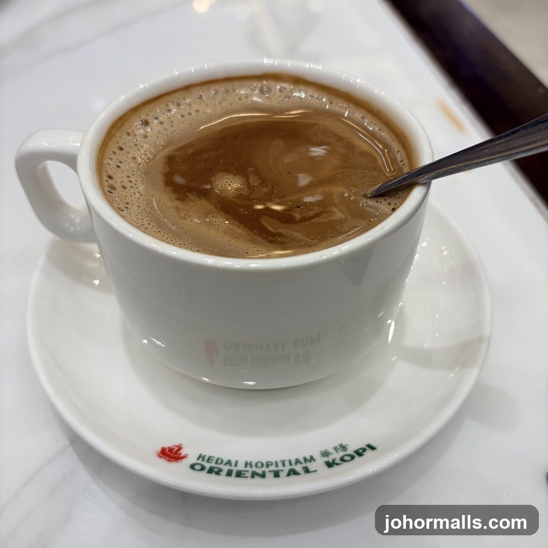 Coffee with foam