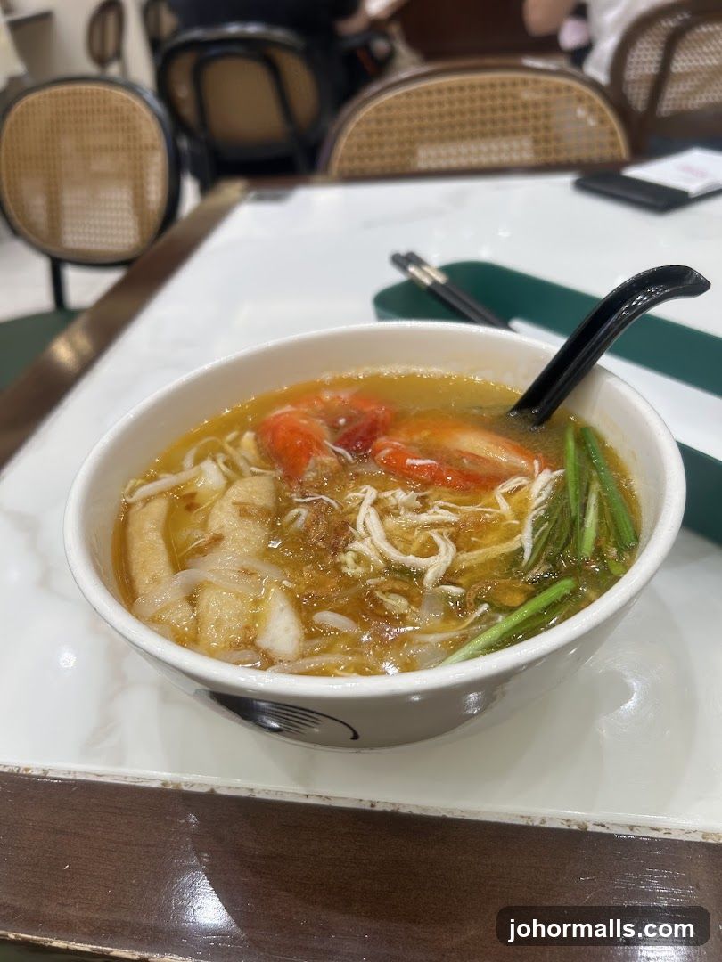 Bowl of Noodles with Shrimp
