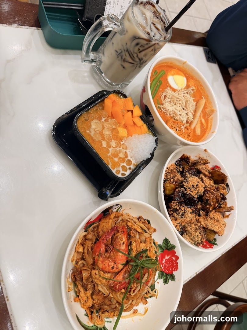 Assortment of Malaysian Dishes