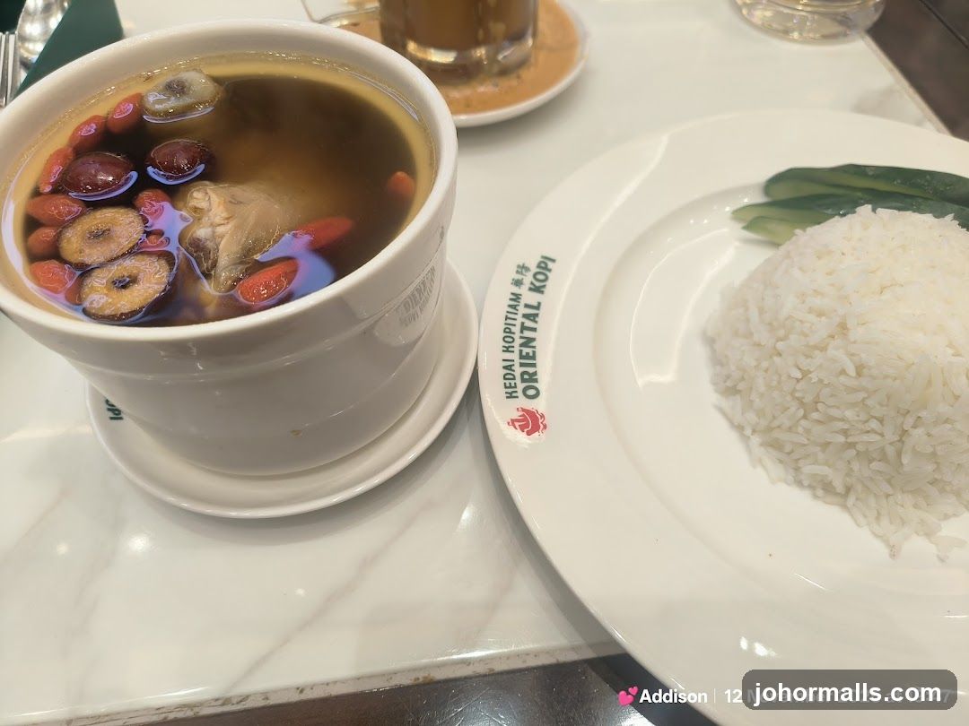 Herbal Soup and Rice