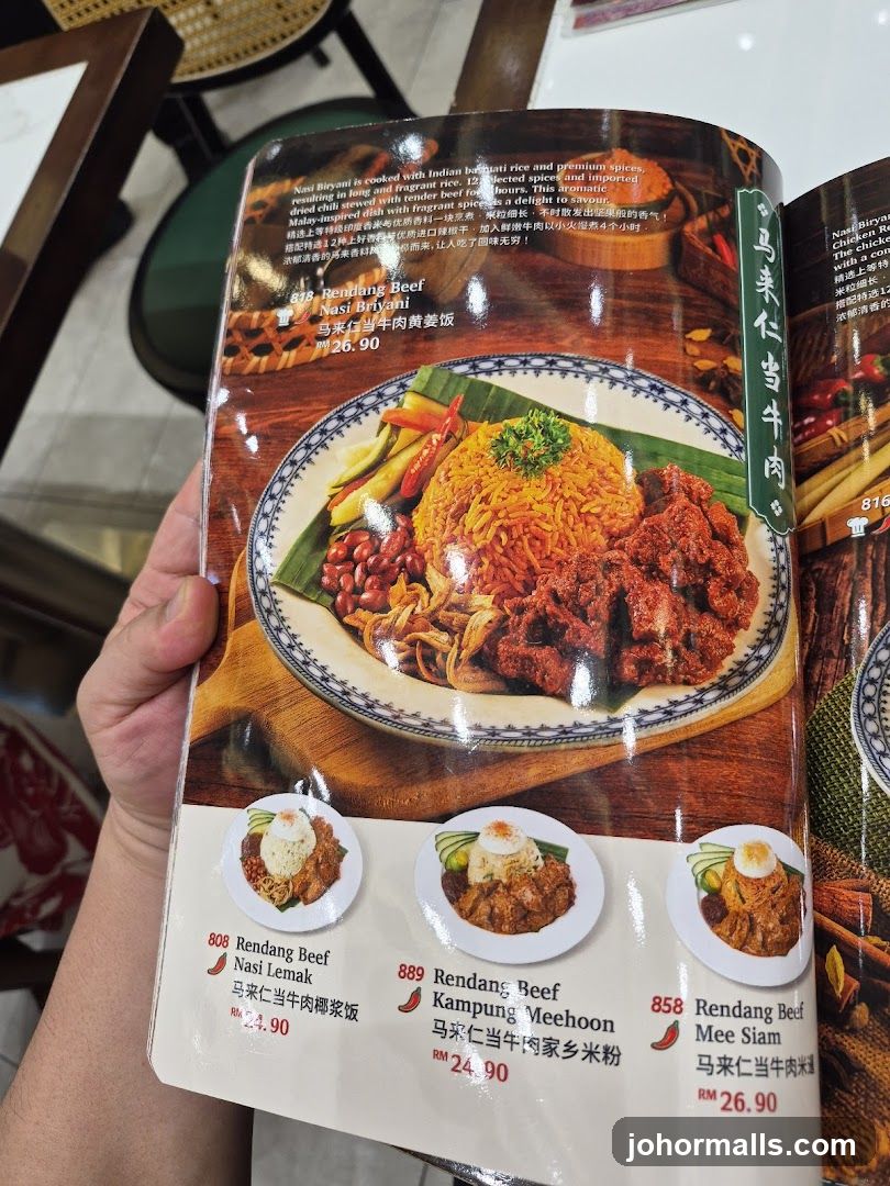 Rendang Beef Dishes
