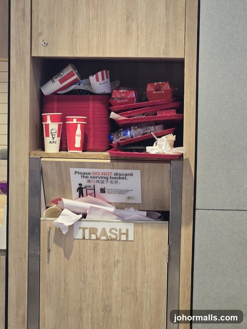 KFC Trash Receptacle