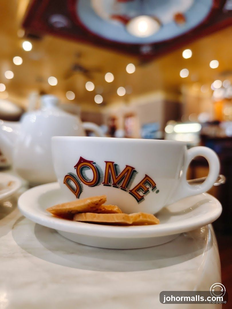 Coffee cup with cookies