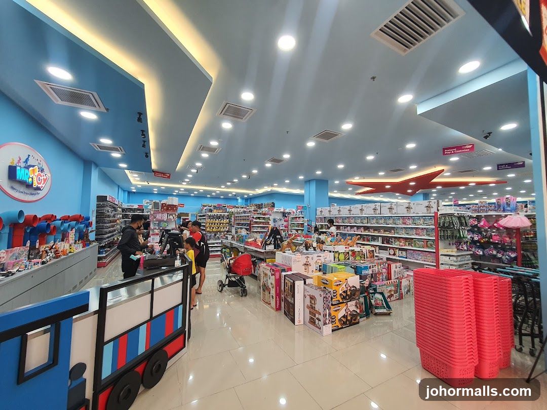 Interior of a toy store