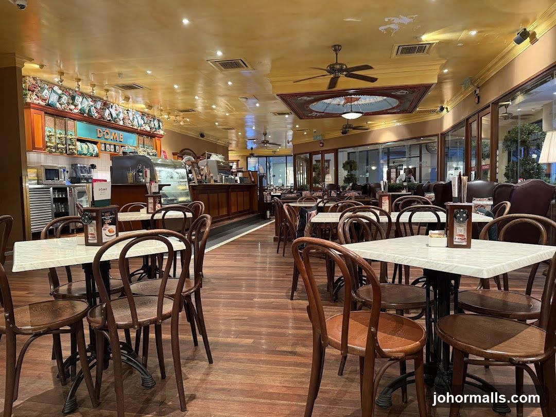 Interior of a cafe