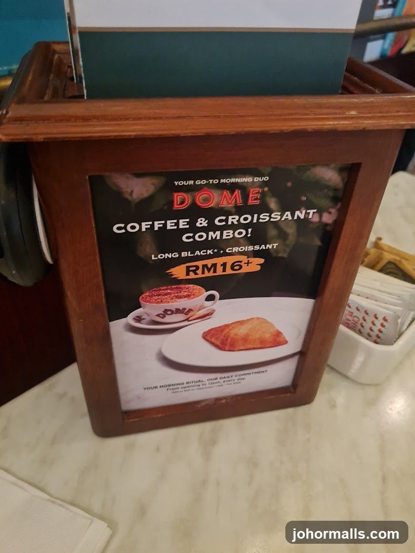 Dome Coffee & Croissant Combo