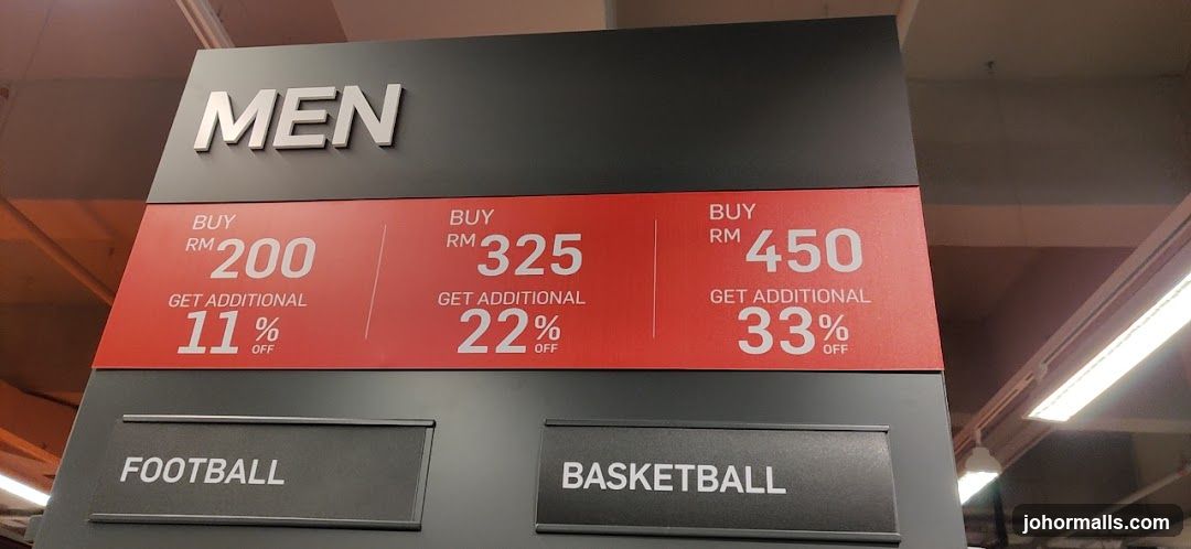 Men's Department Promotion