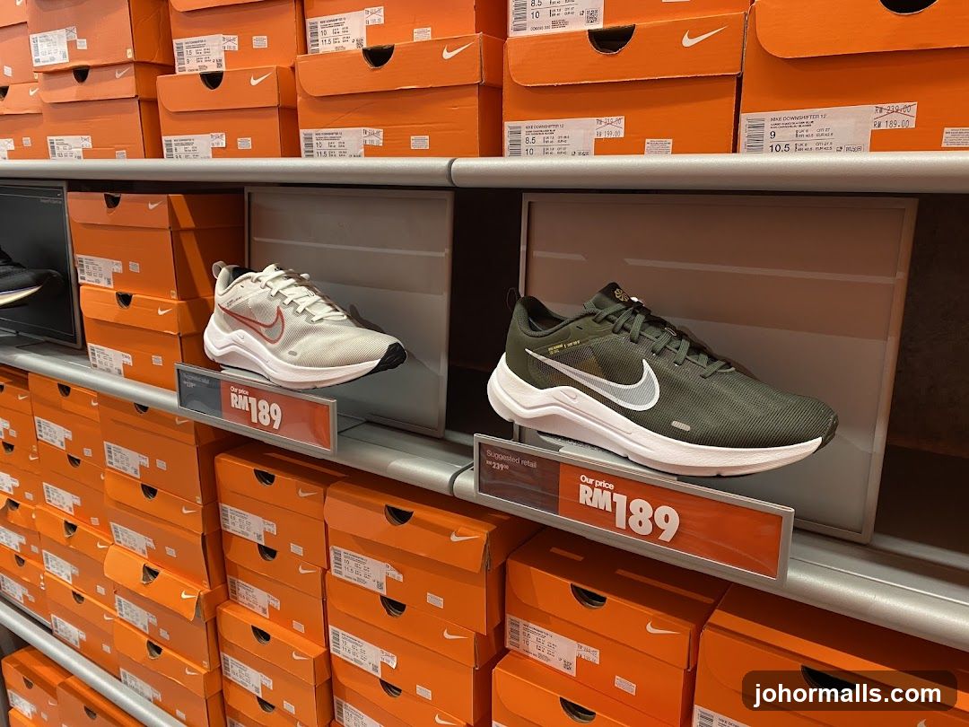 Nike Shoes Display