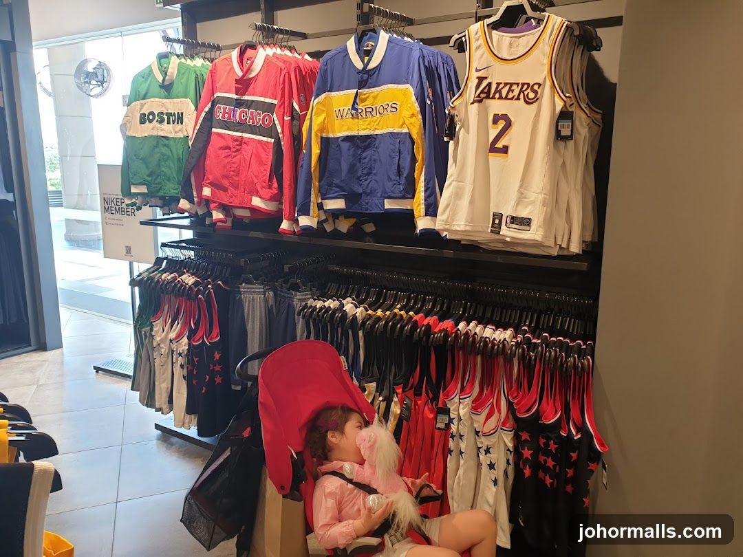 Sports Apparel Display