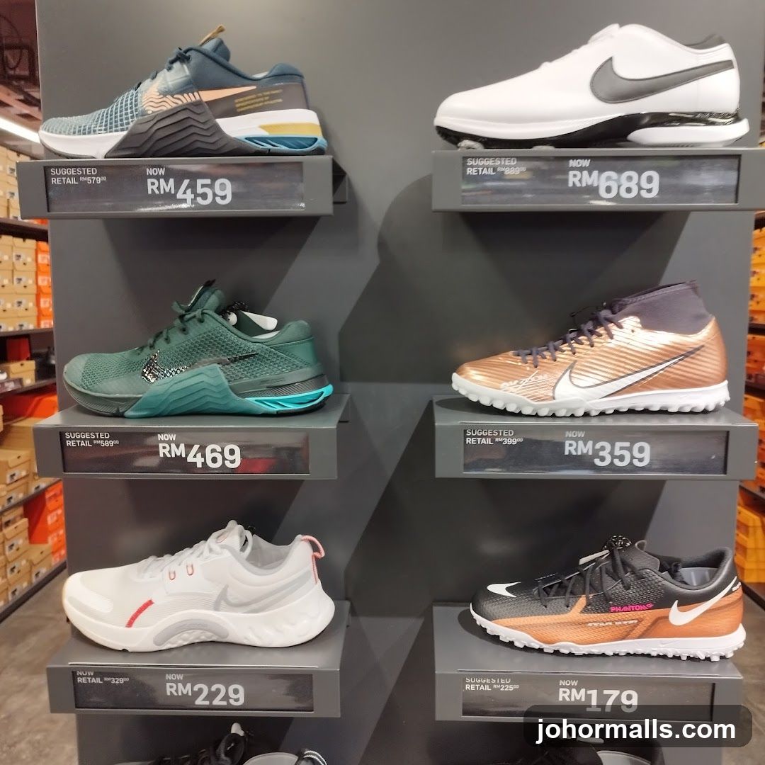 Nike Shoes Display