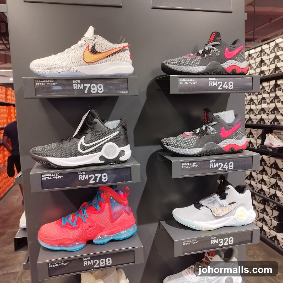 Nike Shoes Display