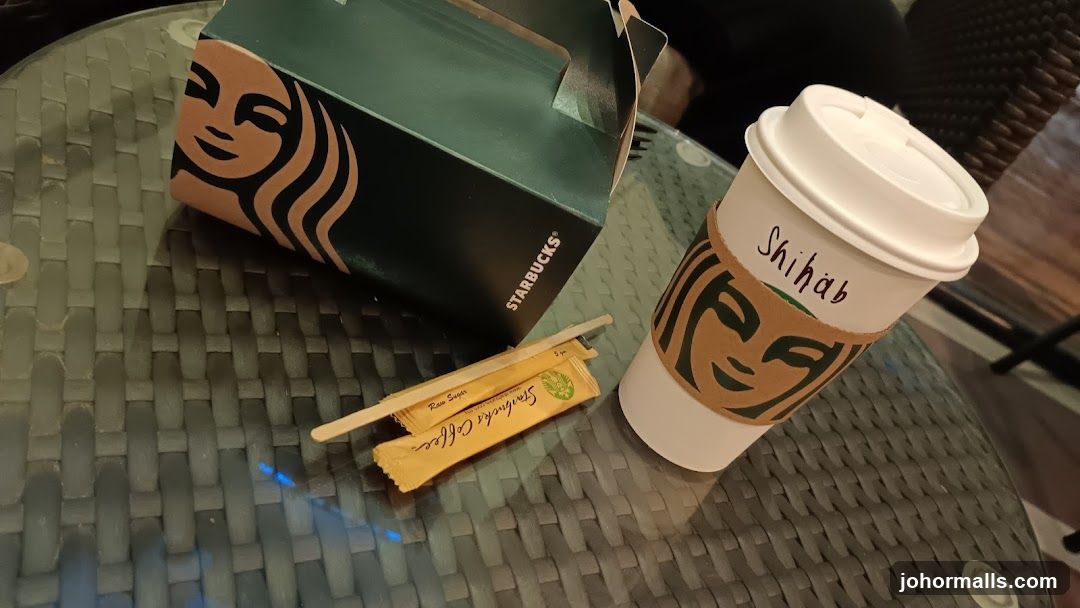 Starbucks Coffee Cup and Box