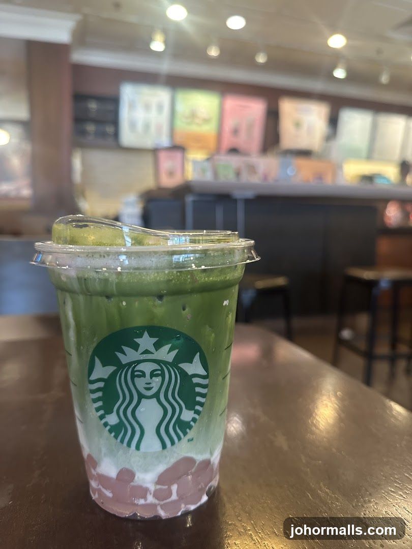 Matcha Drink with Boba