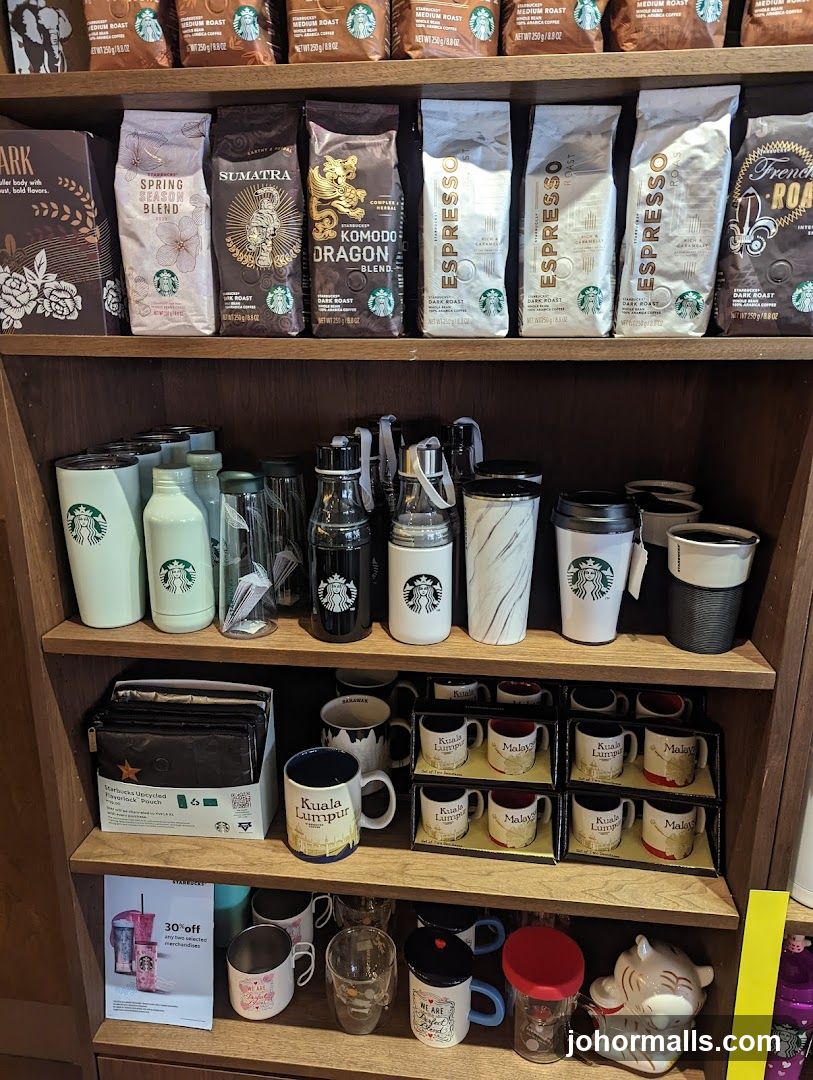 Starbucks Merchandise Display
