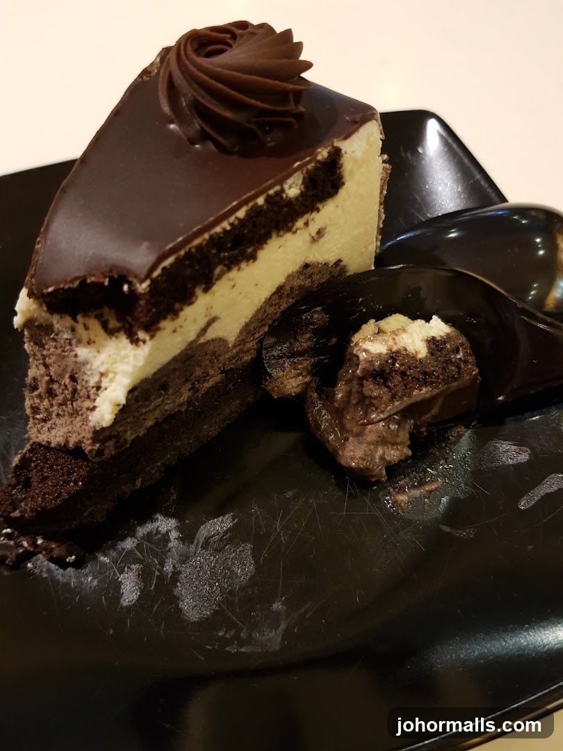 Chocolate Cake Slice